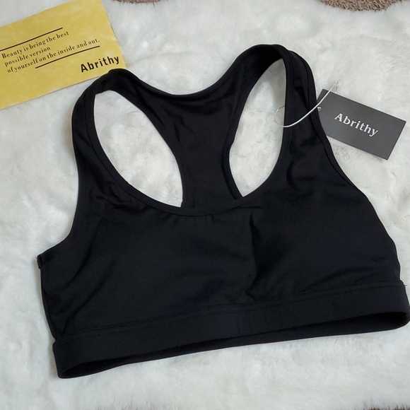 Abrithy Other - ABRITHY WOMEN'S RACERBACK SPORT BRA